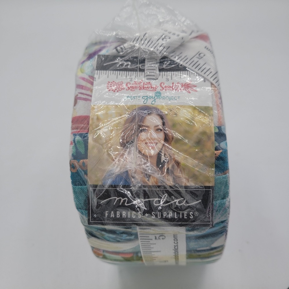 Moda Fabrics Sunshine Soul Jelly Roll 40-2 1/2" Strips Create Joy Project